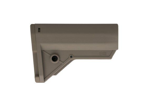 This FDE adjustable stock features sling attachment points.